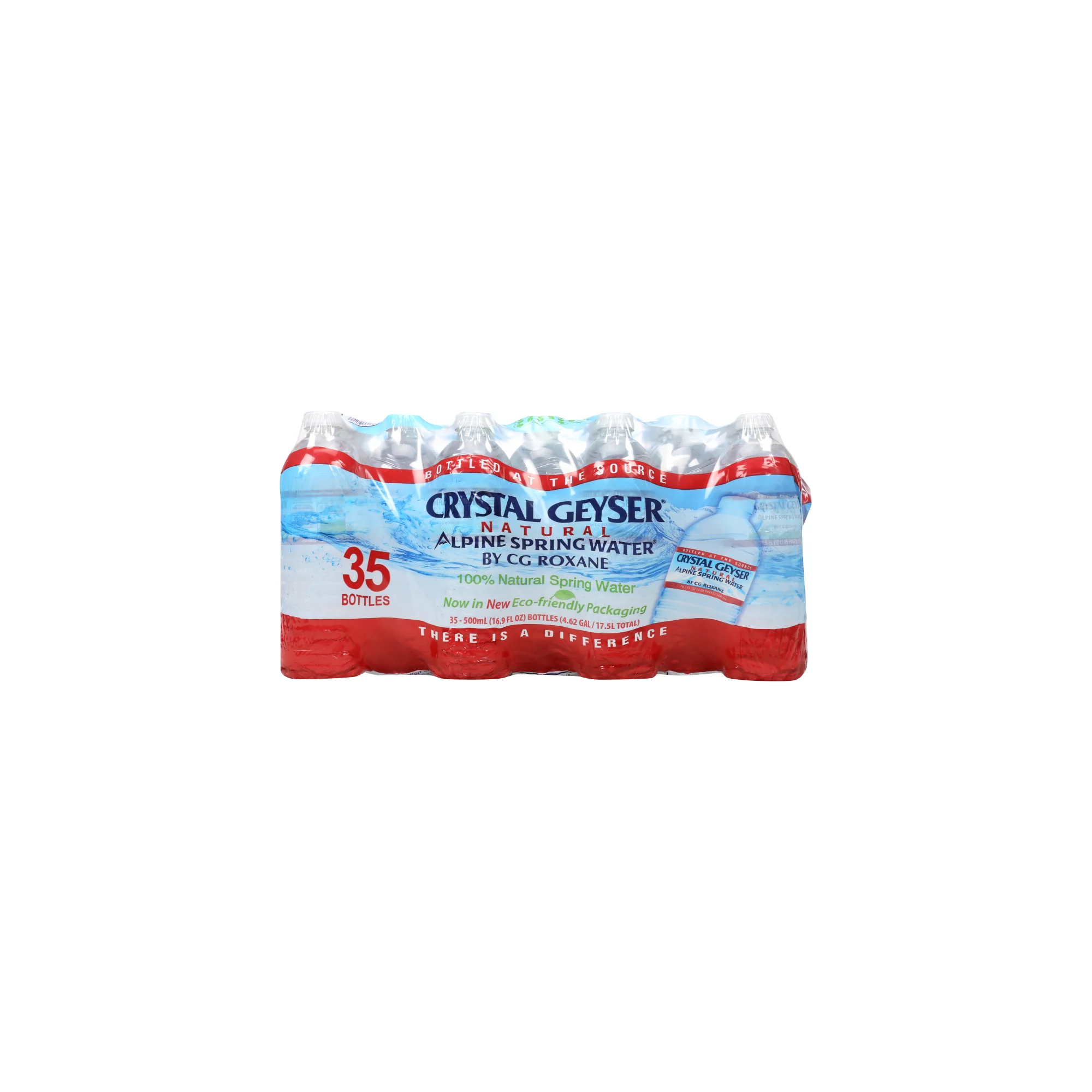 Crystal Geyser Alpine Spring Water 16.9 Fl Oz (Pack of 35)