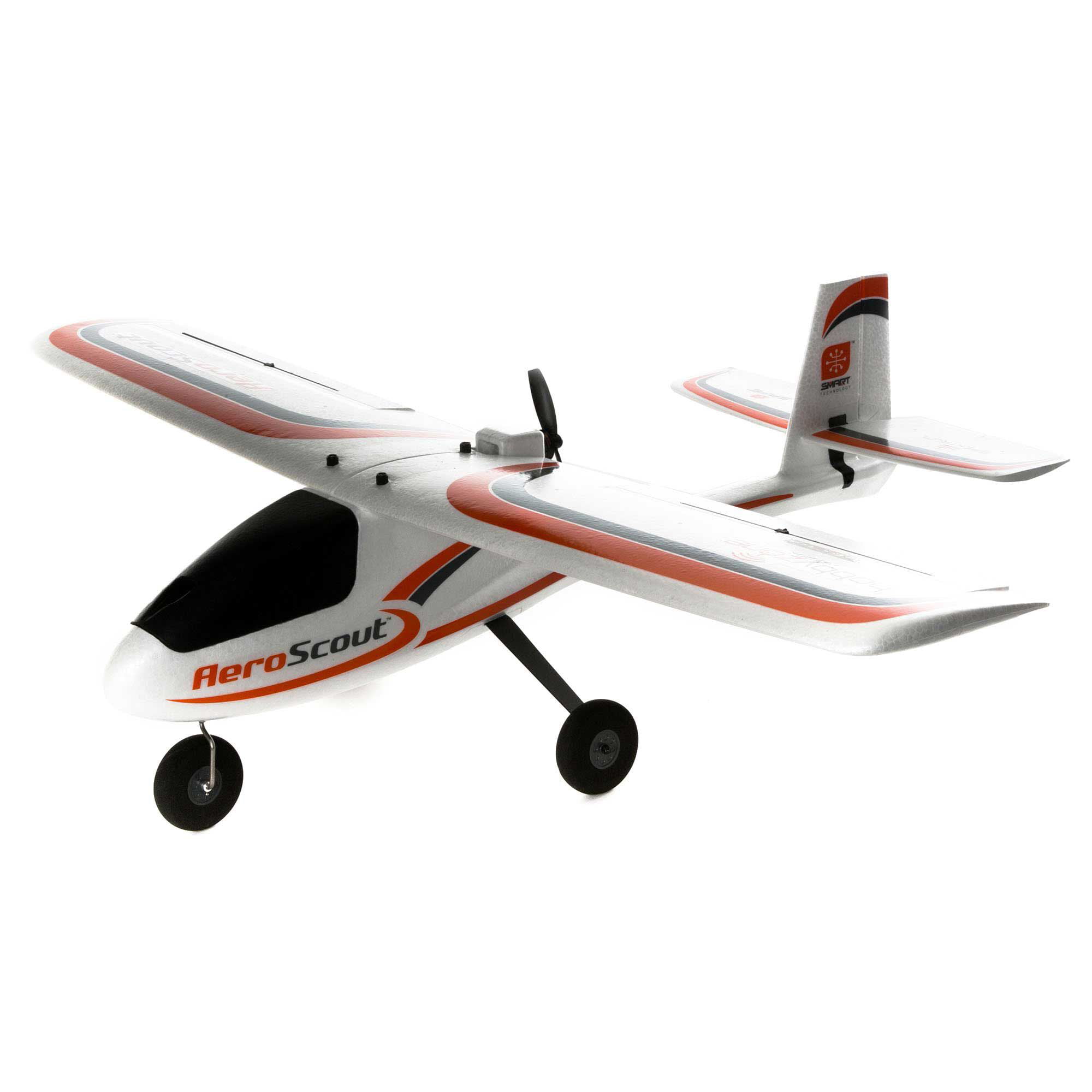 HobbyZone RC Airplane AeroScout S 2 1.1m RTF Basic Battery and Charger 