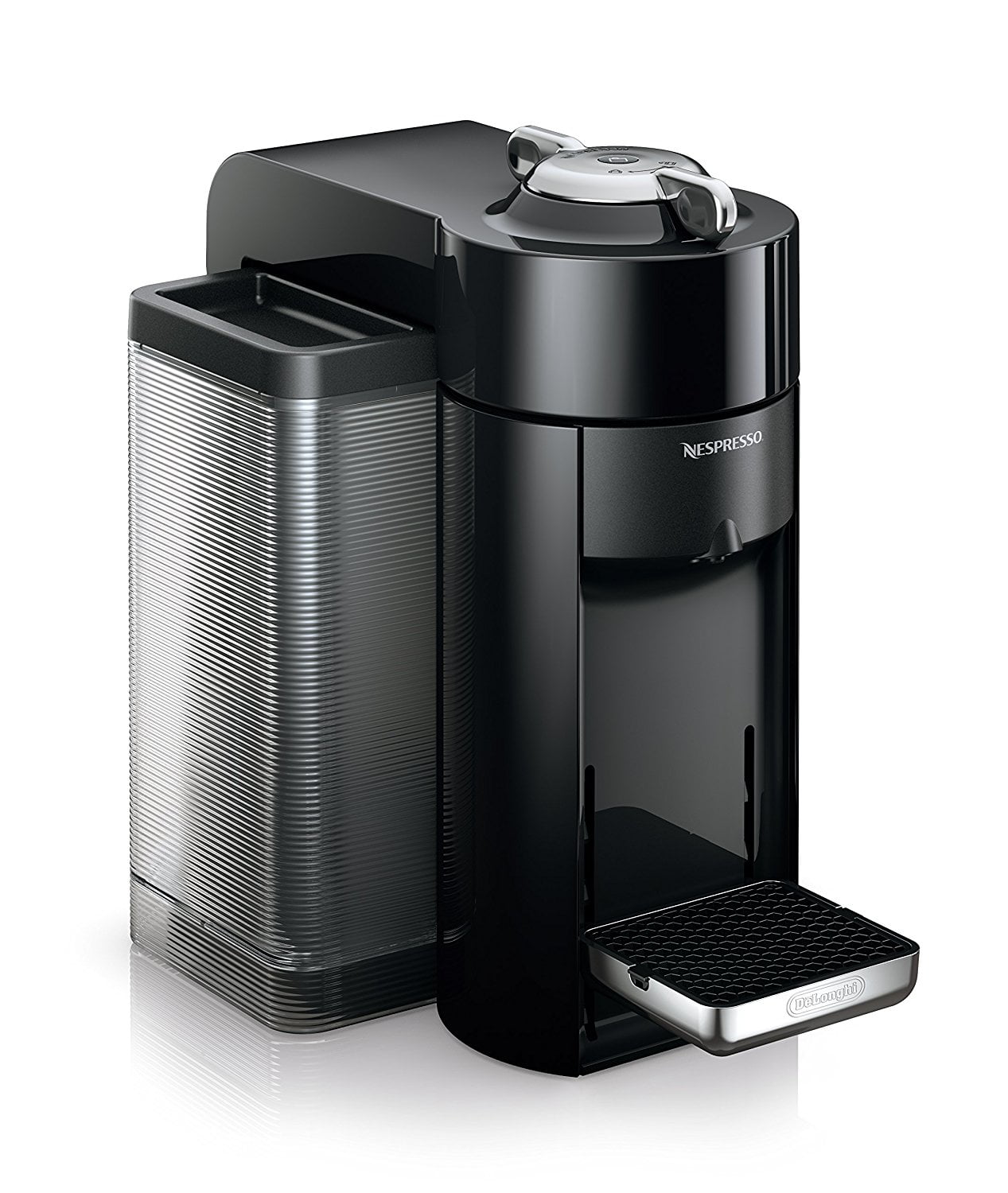 Nespresso Vertuo Coffee and Espresso Machine by De-Longhi with Aeroccino. Black