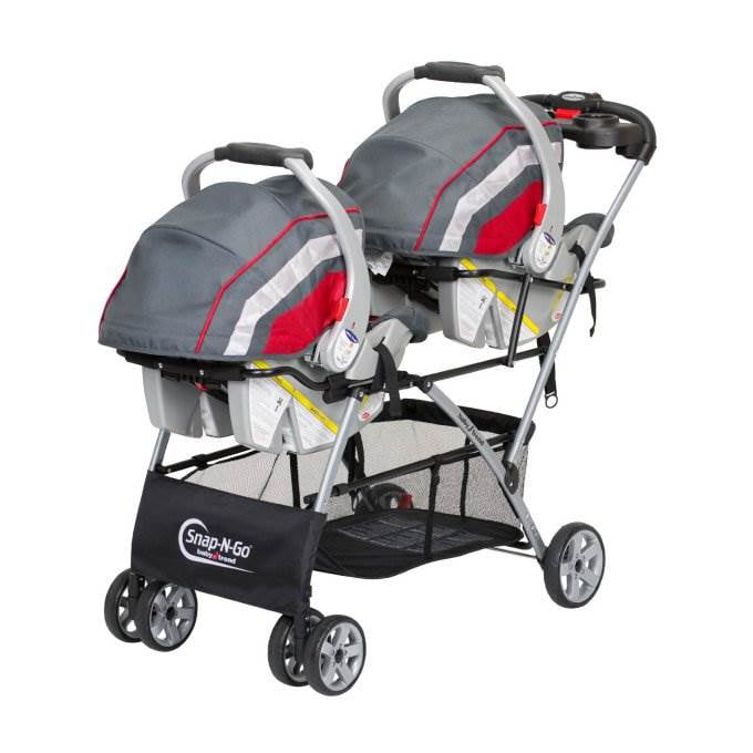 Baby Trend - Snap-N-Go Double Frame - Silver/Black
