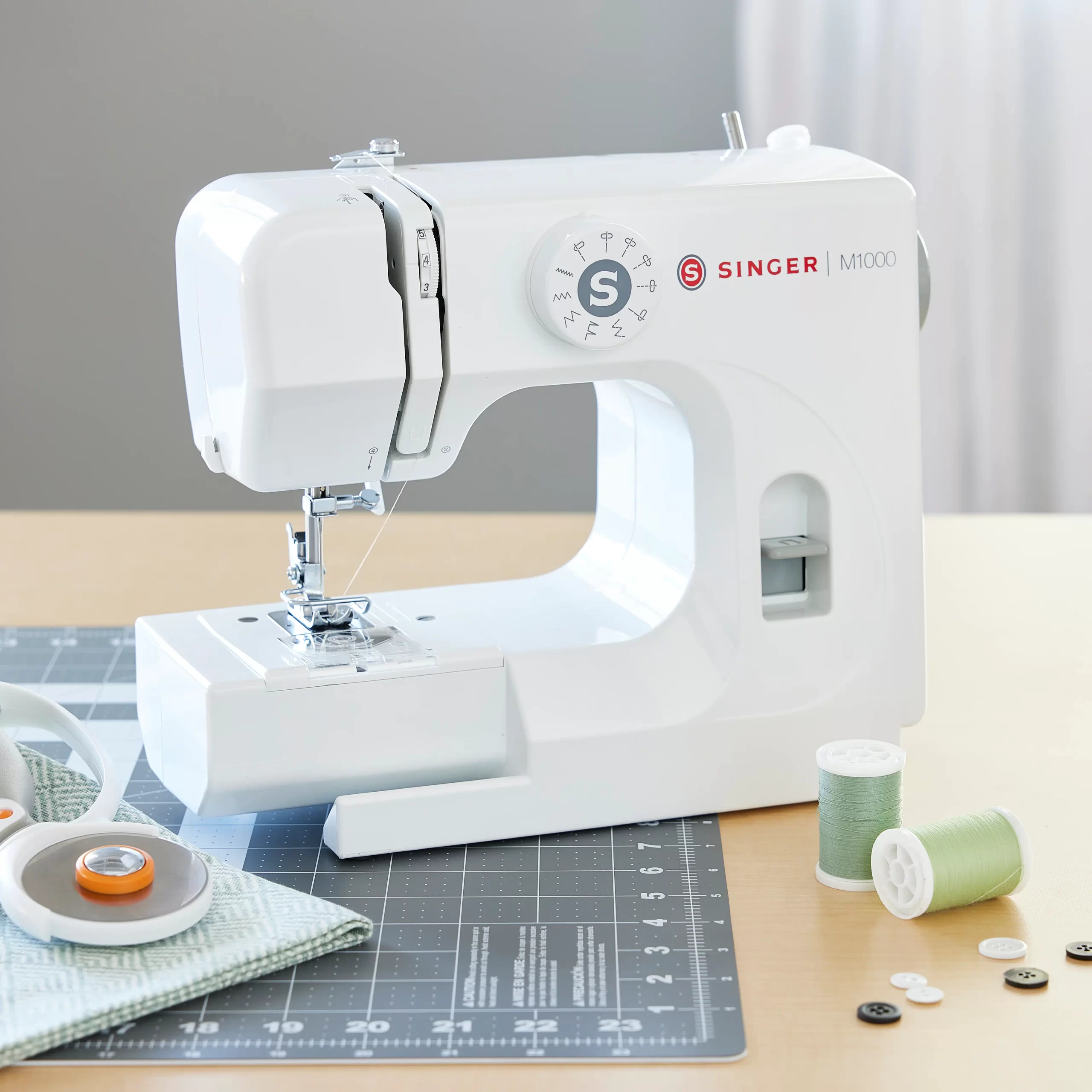 Singer M1000 Sewing Machine - 32 Stitch Applications - Mending Machine - Simple. Portable & Great for Beginners