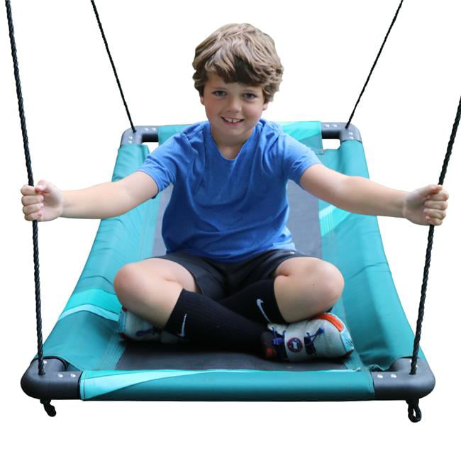 M&M Sales Enterprises Inc Rainbow Gliderz Stripe Mat Swing 60″