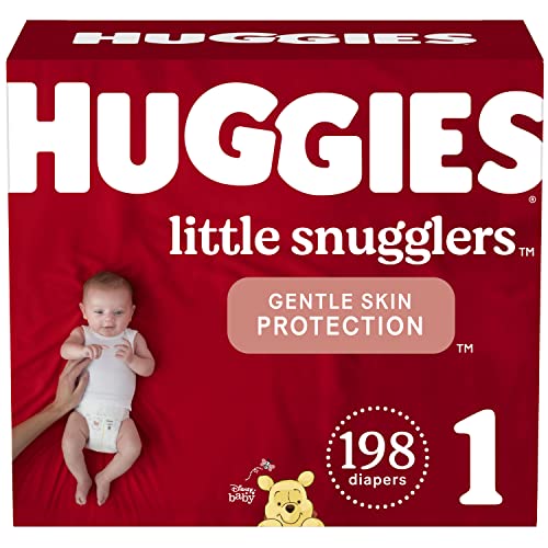Huggies Baby Diapers Size 1. 198 Ct. Huggies Little Snugglers