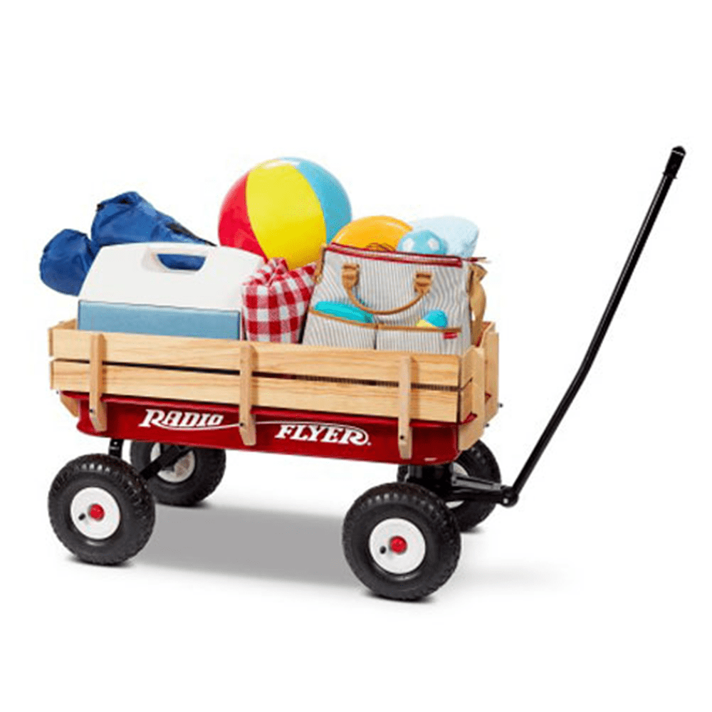 Radio Flyer. 36″ All Terrain Wagon. Air Tires. Red