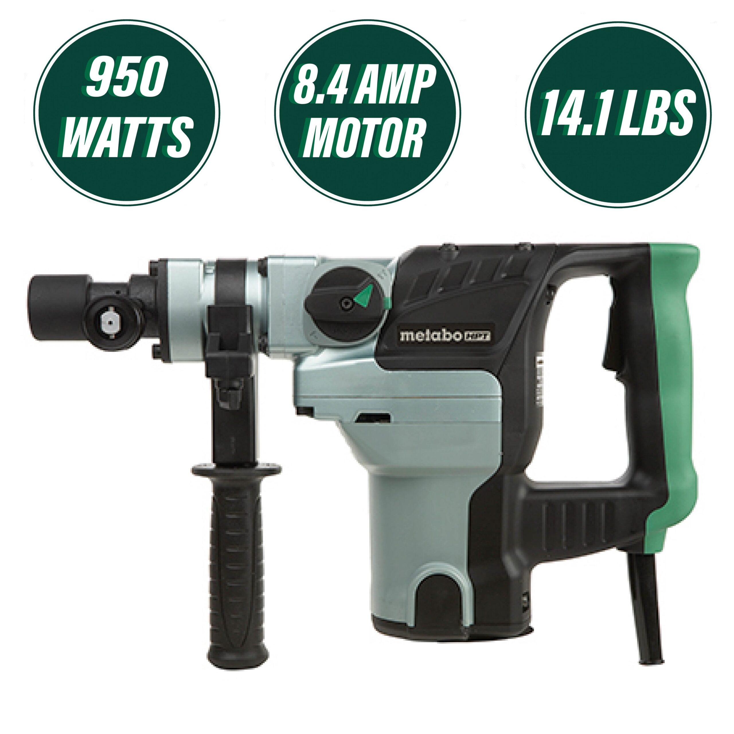 Metabo HPT 1-1/2-in Spline Variable Speed Corded Rotary Hammer Drill (Tool Only)
