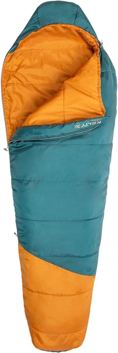 Kelty Mistral 30F Sleeping Bag for Kids. Short. Deep Teal