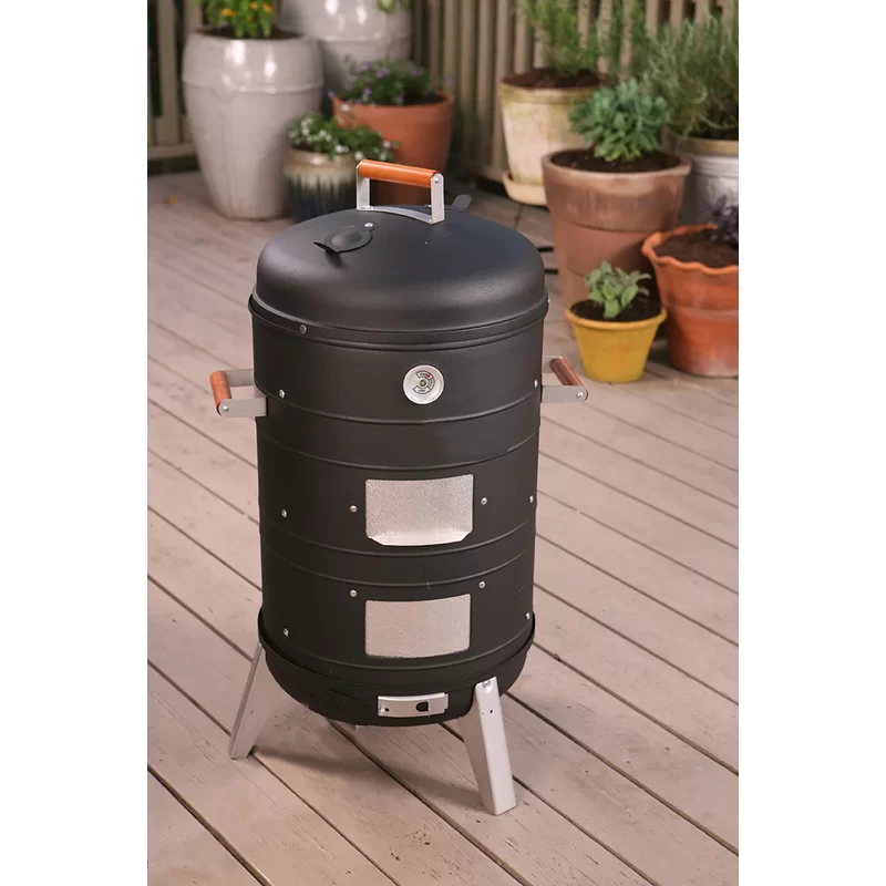 Americana 5031U4-181 2-in-1 Charcoal Water Smoker Grill