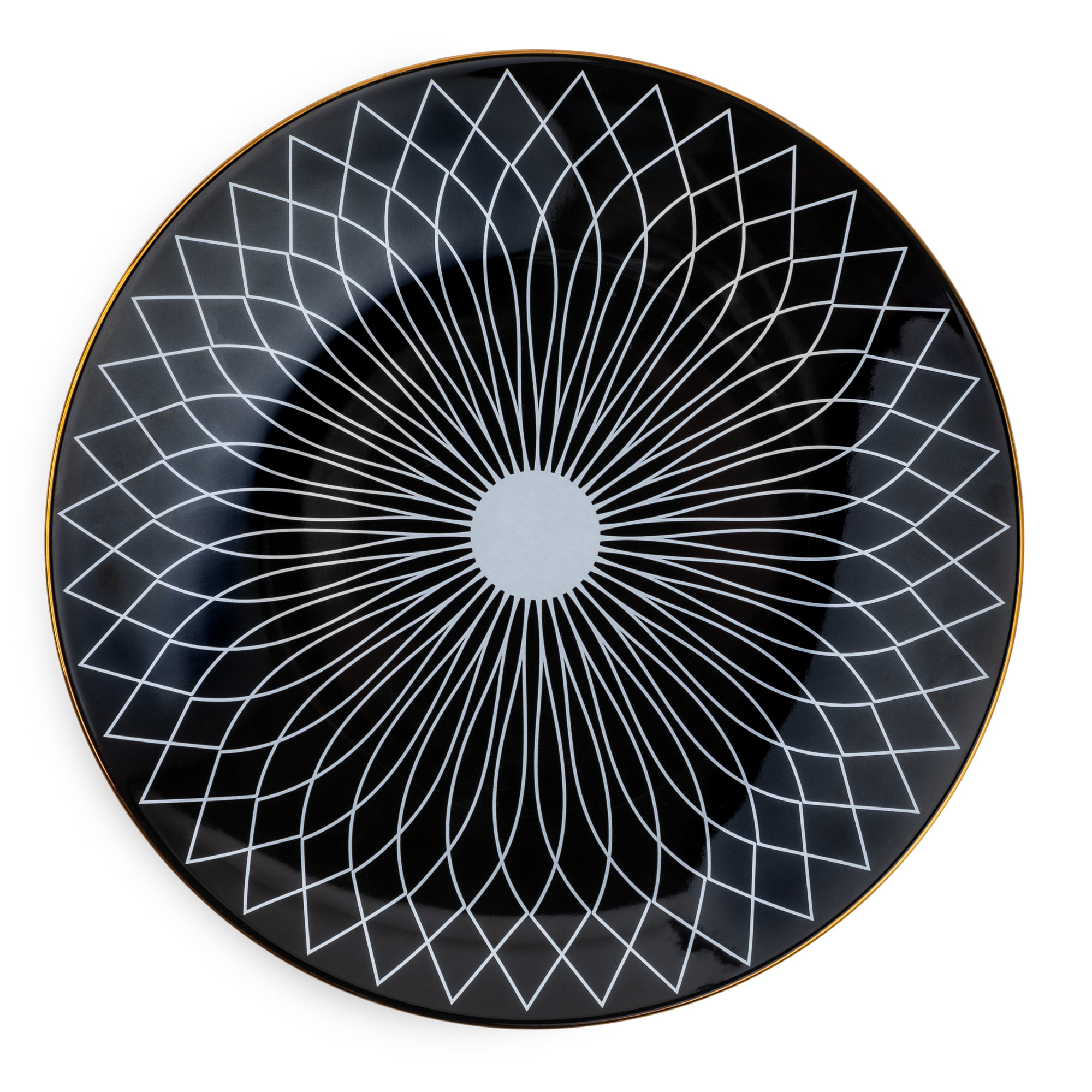 Thyme & Table Calypso 12 Piece Stoneware Dinnerware Set. Service for 4