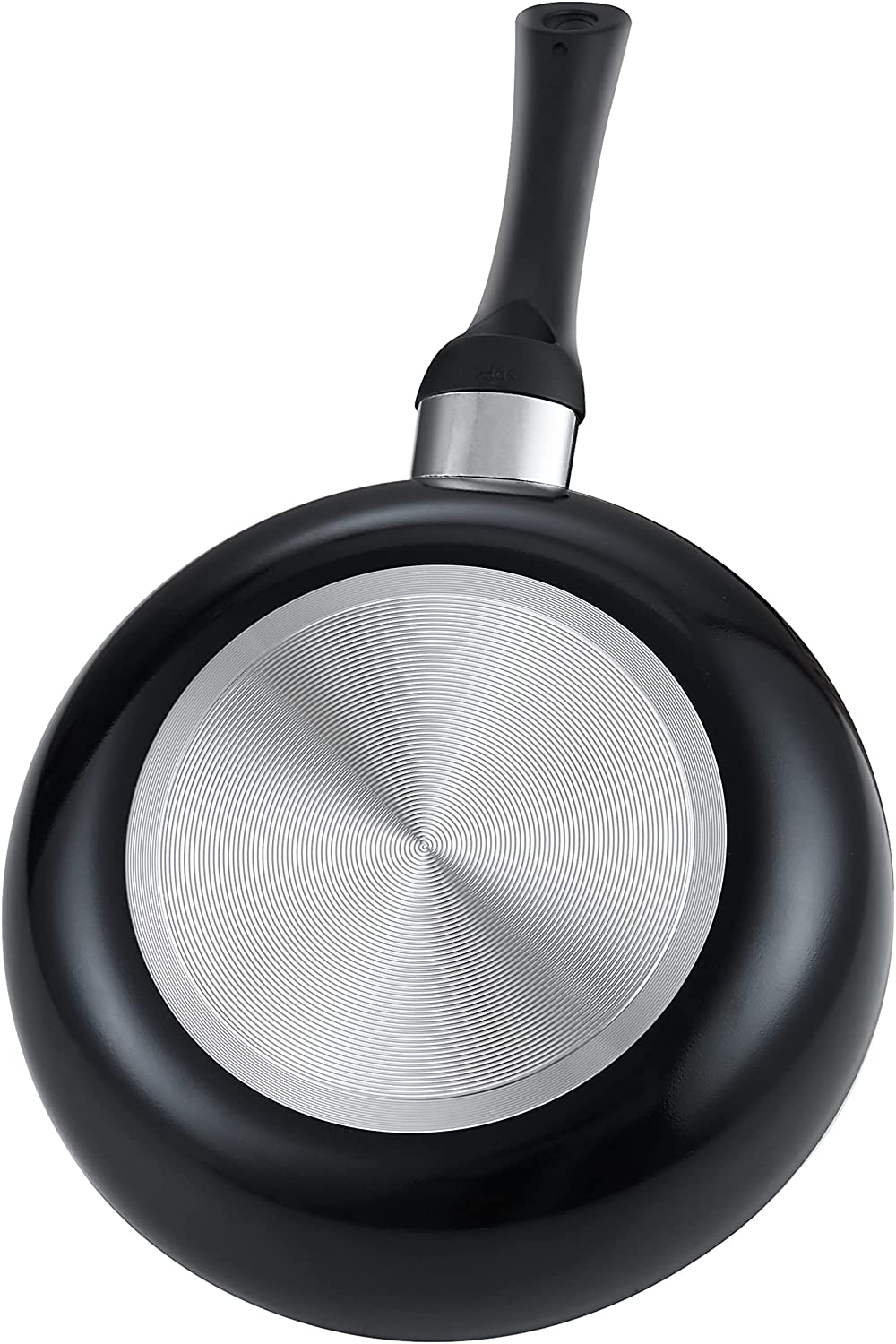 Cook N Home Non-Stick Basic Kitchen Cookware Pots and Pans Set. Stay Cool Handle. Black. 8-Piece