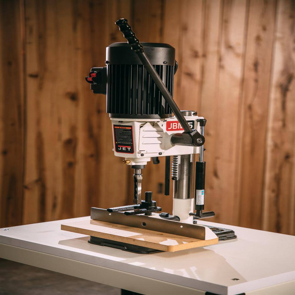 Jet 708580 1/2 HP Benchtop Mortise Machine 115-Volt 1/2 in. Capacity JBM-5