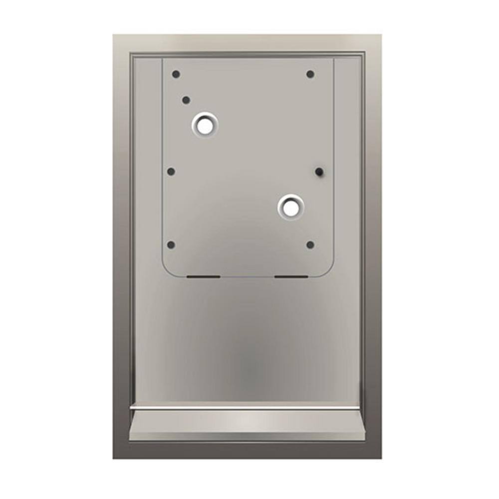 Alpine Industries 400-RECESS ADA Compliant Stainless Steel Recess Kit for the Hemlock Electric Hand Dryer