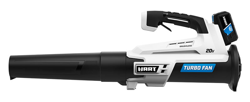HART 20-Volt Cordless Brushless 350 CFM Turbo Fan Blower Kit (1) 4.0Ah Lithium-Ion Battery
