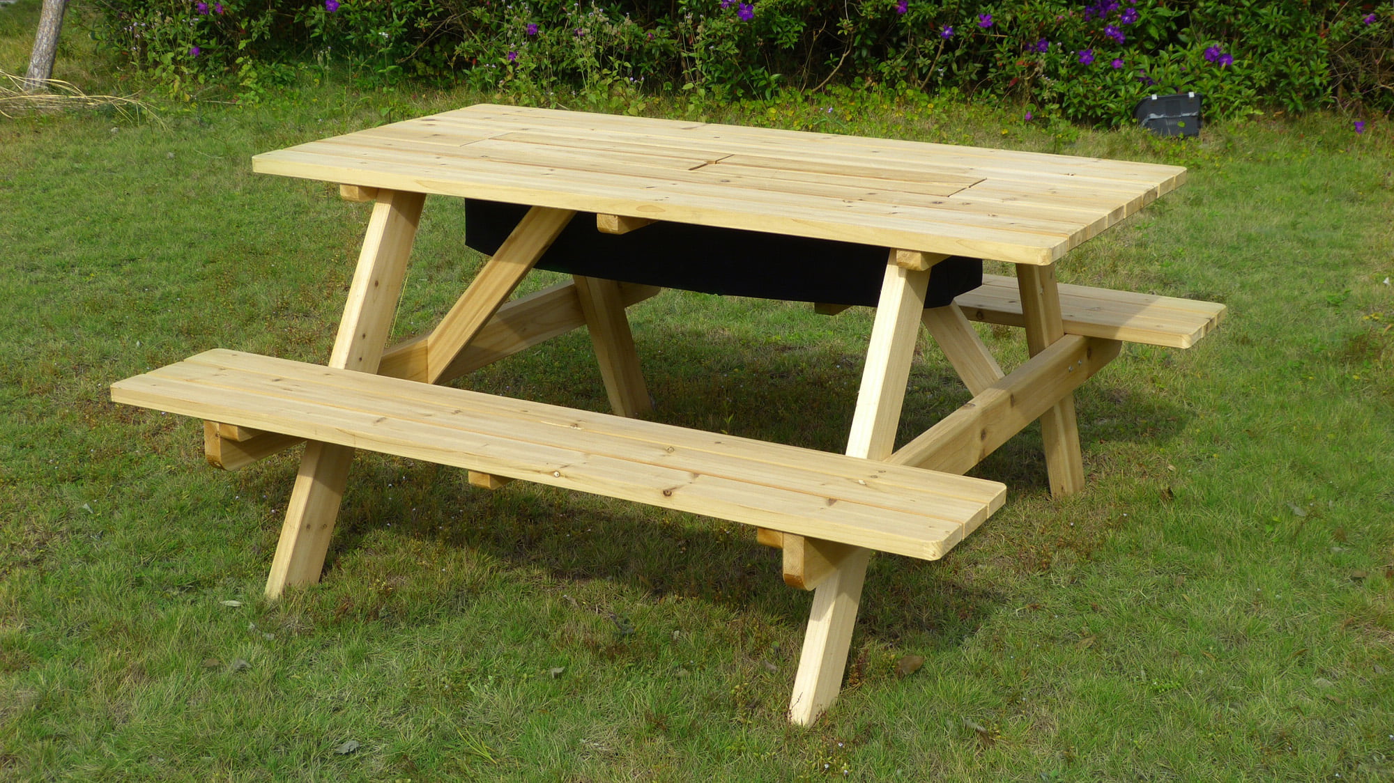 Merry Products Cooler Picnic Table Kit. Wood