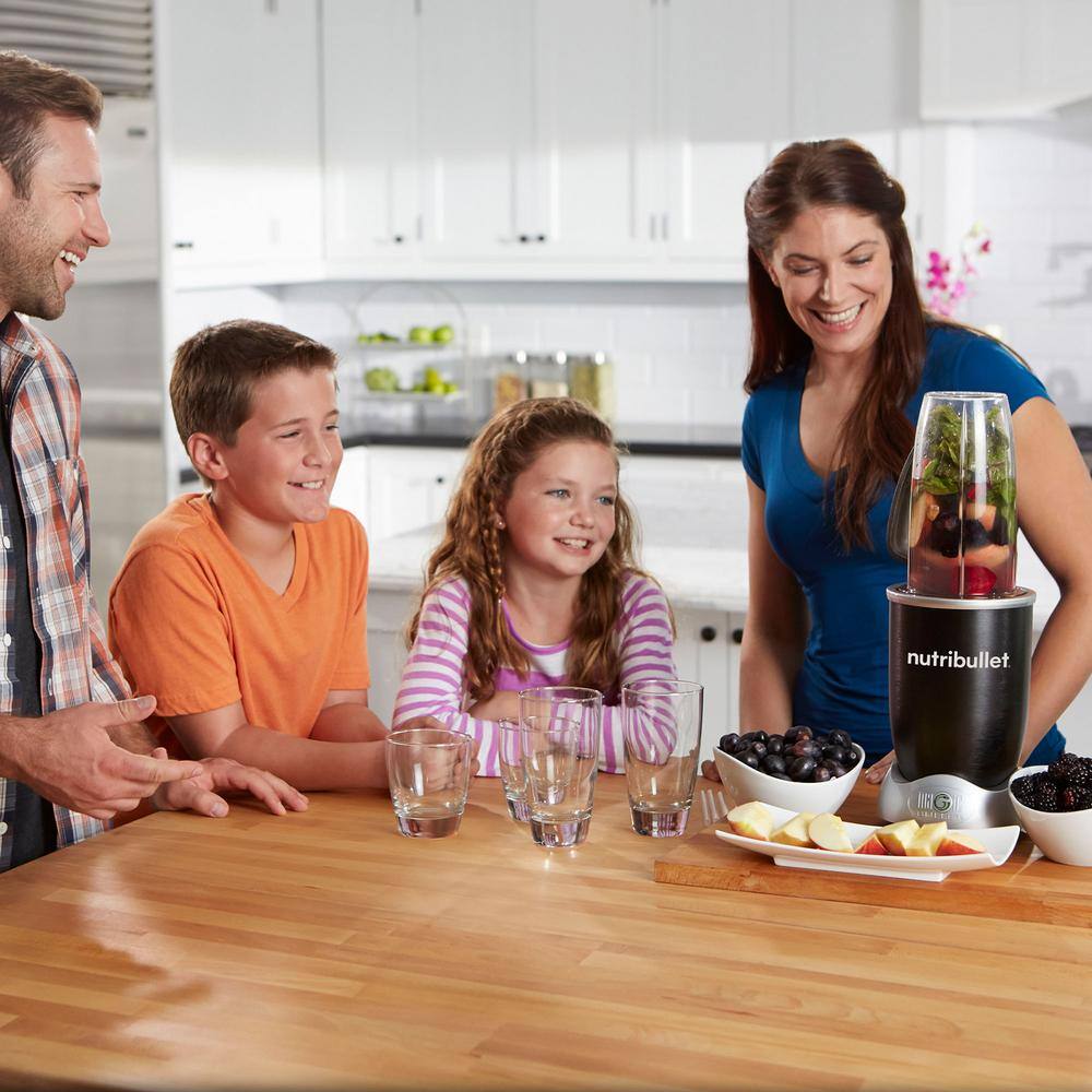 NutriBullet  Rx 30 oz. Single Speed Black Blender with 1 Liter Pitcher