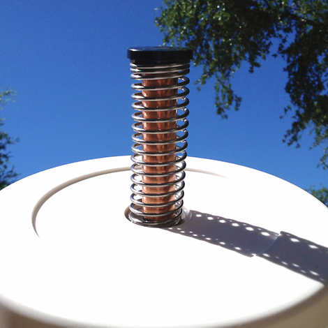 Remington Solar Copper Anode. 2 x Replacement. Sun Shock Solar Pool Ionizer. Save 80% on Chlorine Costs. Helps Reduce Chemical Irritations. Cleans & Clears Your Pool (2 Pack)