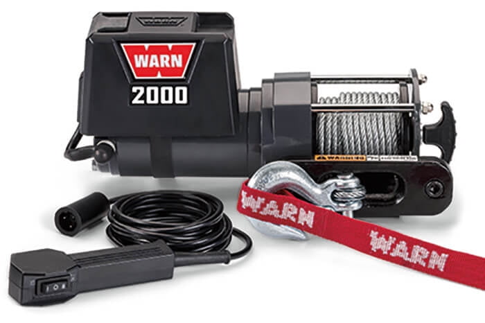 Warn 92000 2000 DC12V Electric Winch