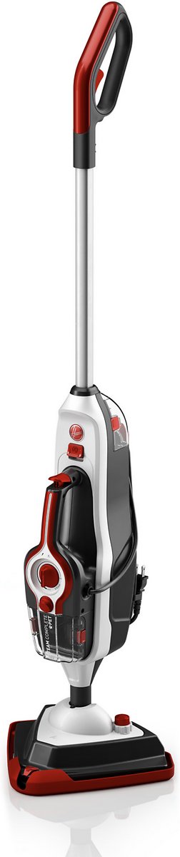 Hoover Steam Complete Pet Steam Mop with Removable Handheld Steamer. Cleaner for Tile and Hardwood Floors. White 11 IN x 8.75 IN x 25 IN