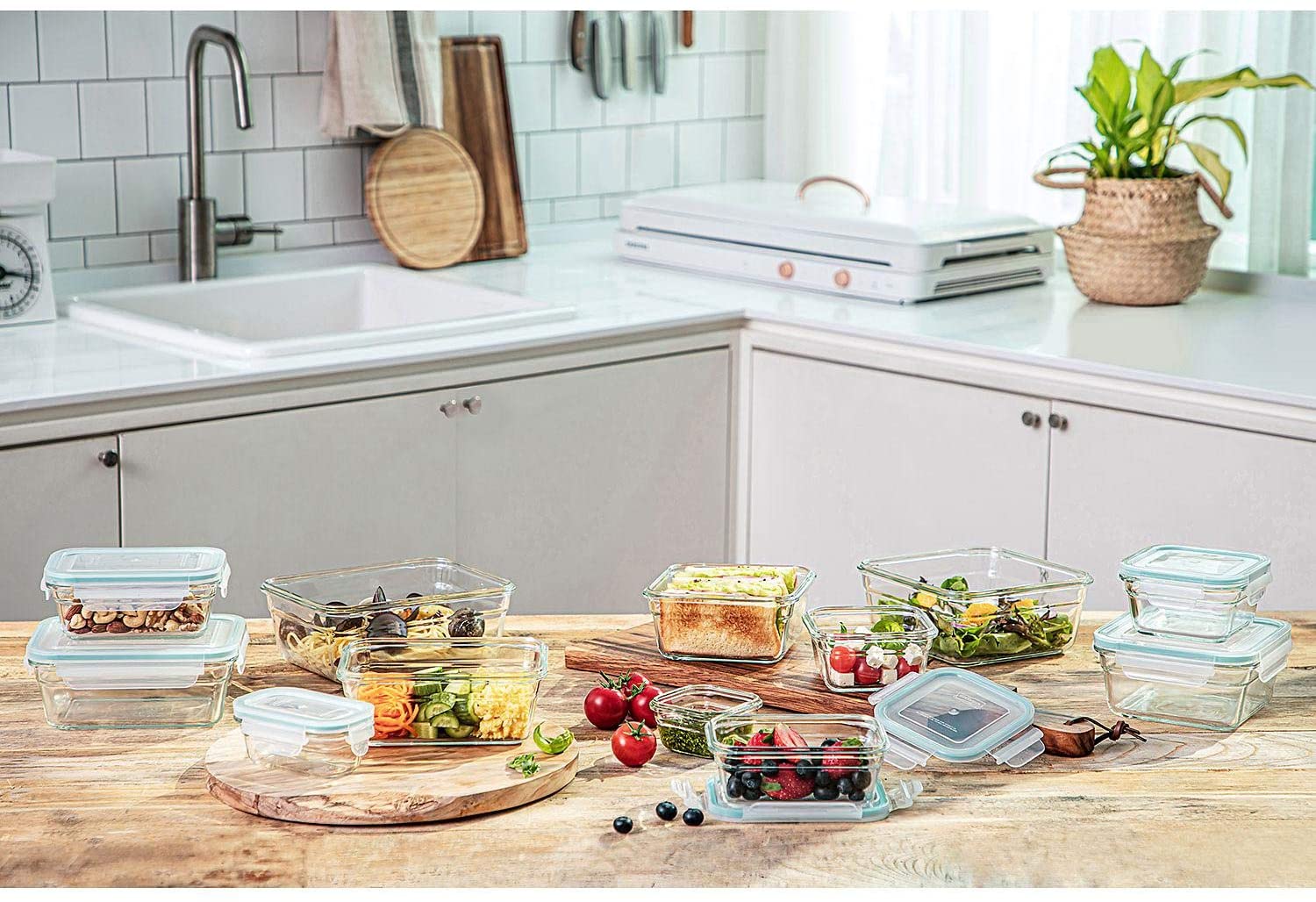 Member-s Mark 24_Piece Glass Food Storage Set by Glasslock