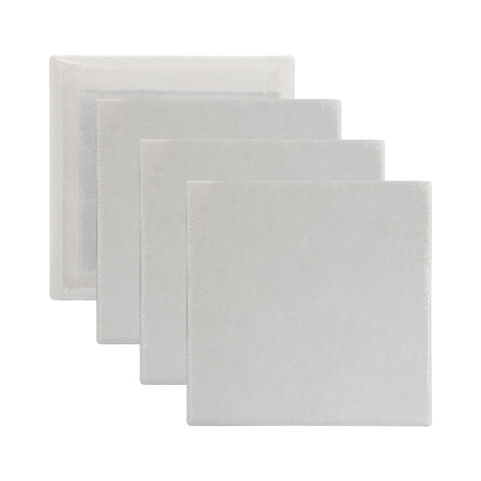 Artist-s Loft Necessities 10 Packs: 4 ct. (40 total) 4″ x 4″ Mini Canvas Panels