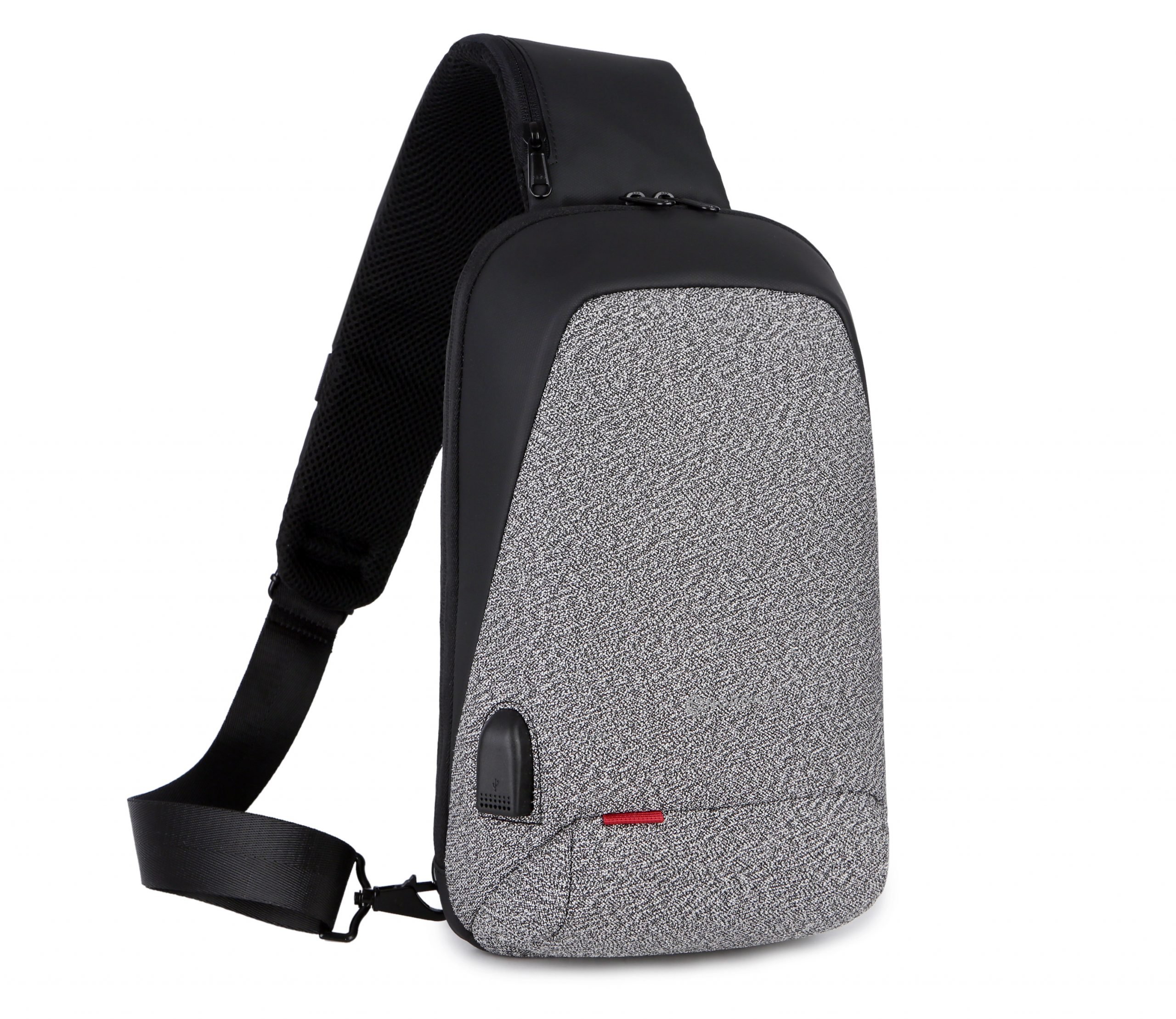 Nordace Lugo – Anti-Cut Travel Sling Bag.  Mini Bags. Gray