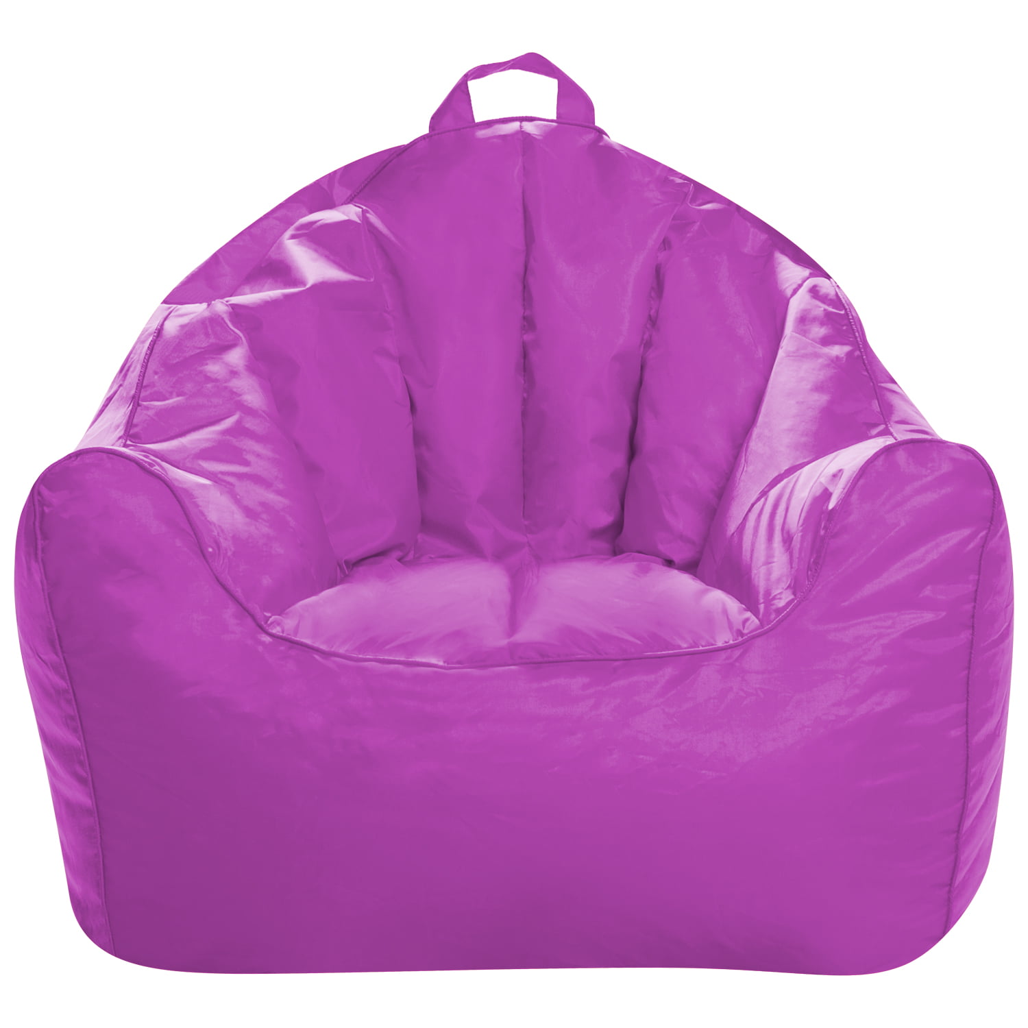 Posh Creations Malibu Bean Bag Chair Lounger. Kids. 2.8 ft. Purple