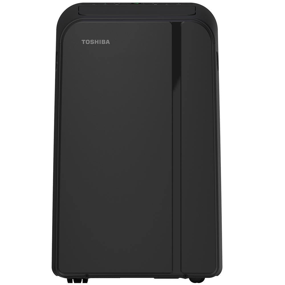 Toshiba RAC-PD1414CWRU 13.500 BTU (10.000 BTU DOE) 115-Volt Wi-Fi Portable Air Conditioner with Dehumidifier and Remote for up to 450 sf. Black