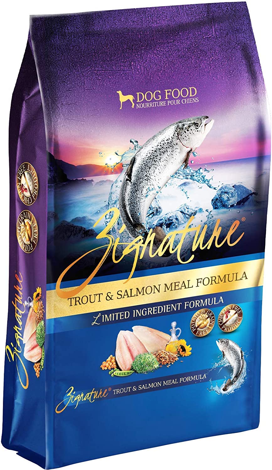 Zignature Trout & Salmon Meal Formula Dry Dog Food 25 lb