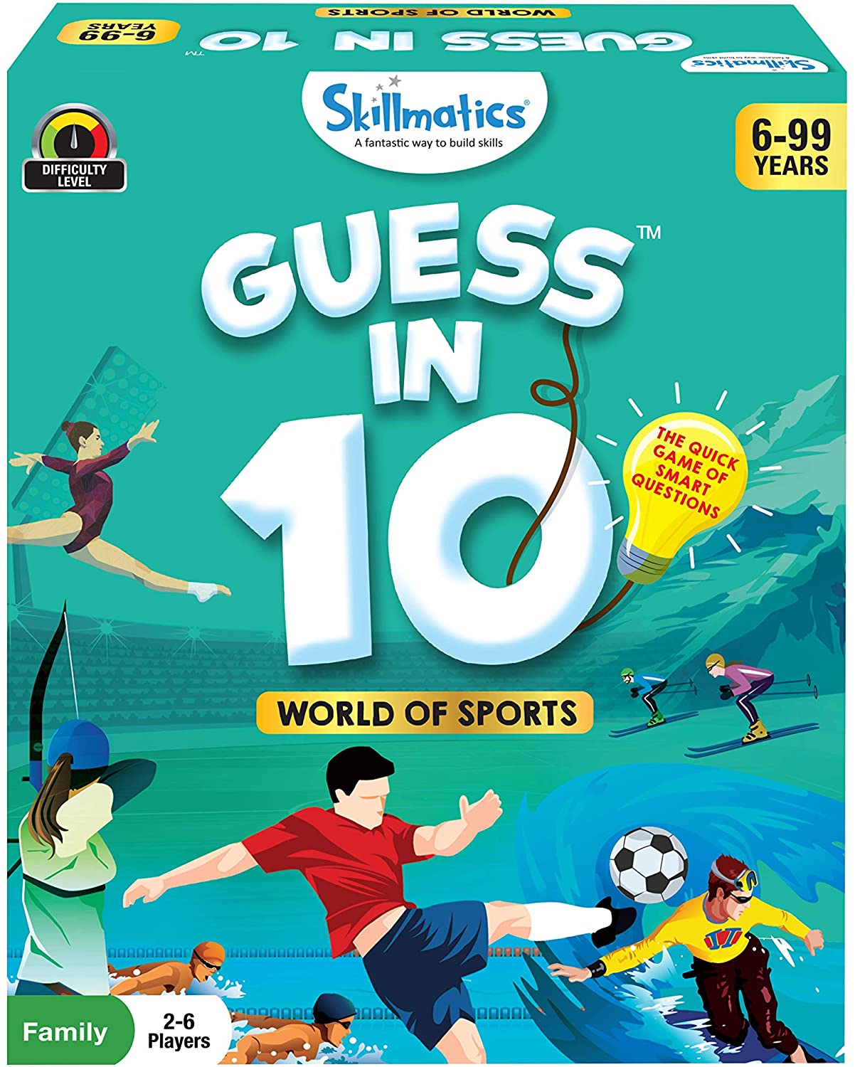 Skillmatics Card Game : Guess in 10 Animal Planet