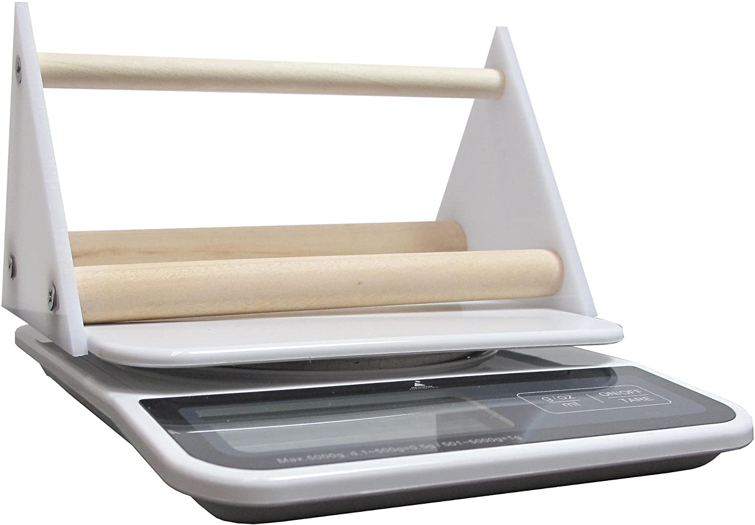 W.C. Redmon Deluxe Digital Small Animal and Aviary Scale with Perch. Golds & Yellows