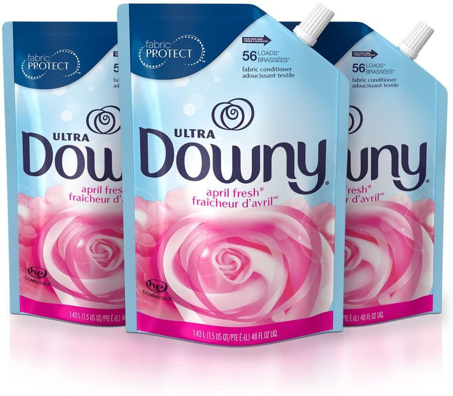 Downy Ultra Liquid Laundry Fabric Softener. 168 Total Loads. 3 Pack