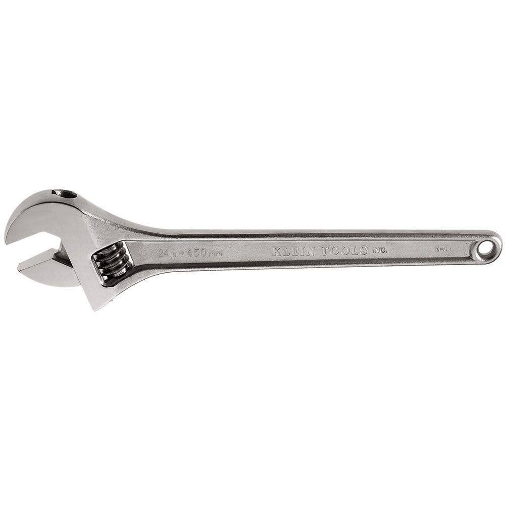 Klein Tools 500-24 2-1/2 in. Standard Capacity Adjustable Wrench