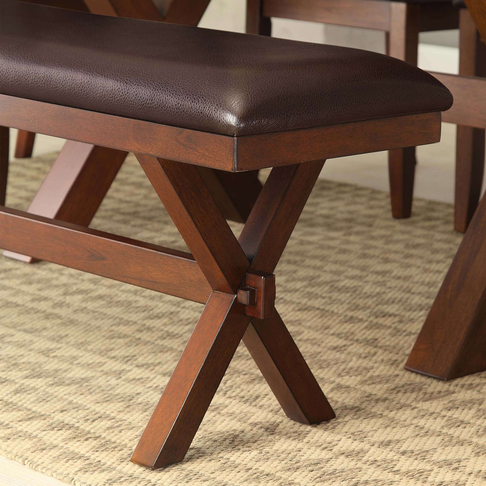 Better Homes & Gardens Maddox Bench. Espresso