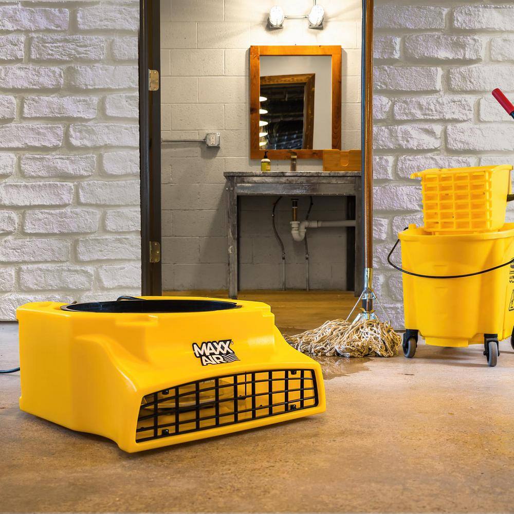 Maxx Air HVCF1600 1600 CFM 2-Speed Low Profile High Velocity Blower Fan