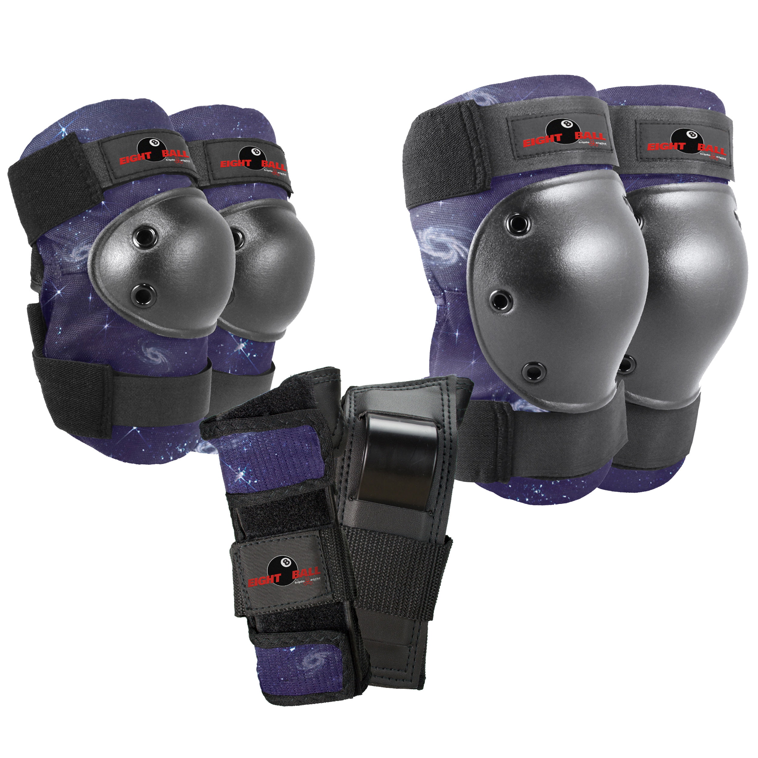 Eight Ball Galaxy Pads 3pk 8+