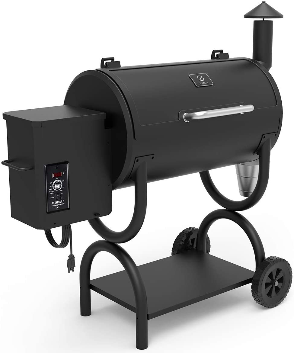 Z GRILLS 550B 538-Sq in Black Pellet Grill