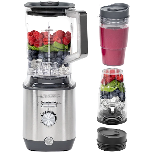 GE  64-oz Stainless Steel 1000-Watt Pulse Control Blender