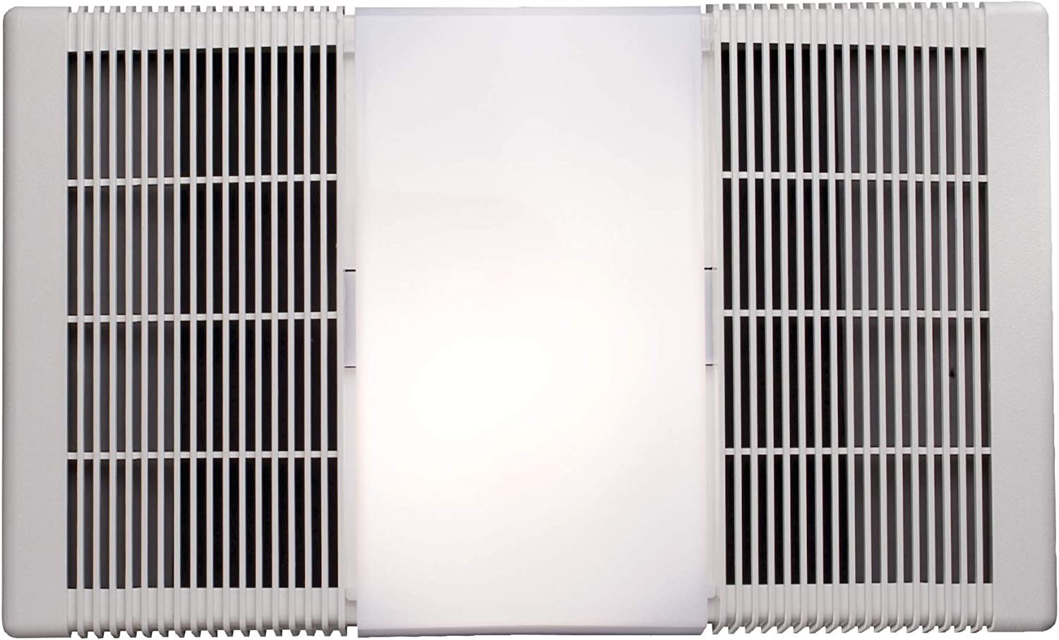 Broan-Nutone 668RP Ceiling Bathroom Exhaust Fan and Light Combo. 100-Watt Incandescent Lighting. 4.0 Sones. 70 CFM . White