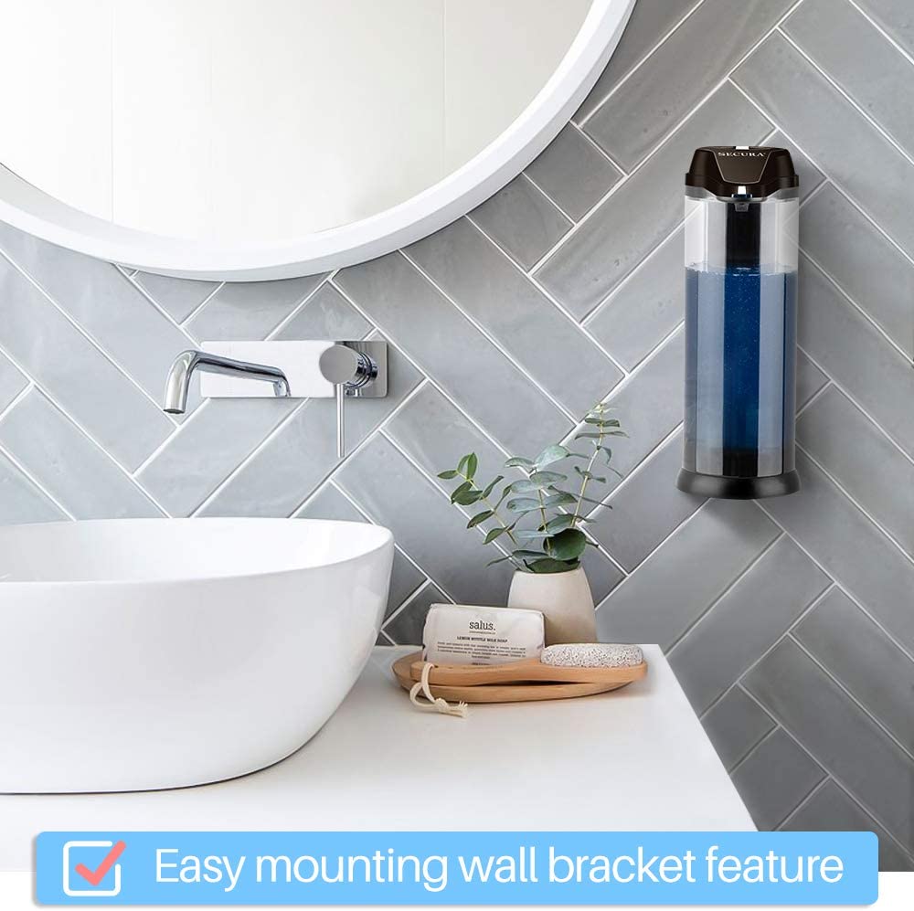 Secura Premium Touchless Battery Operated Electric Automatic Soap Dispenser.