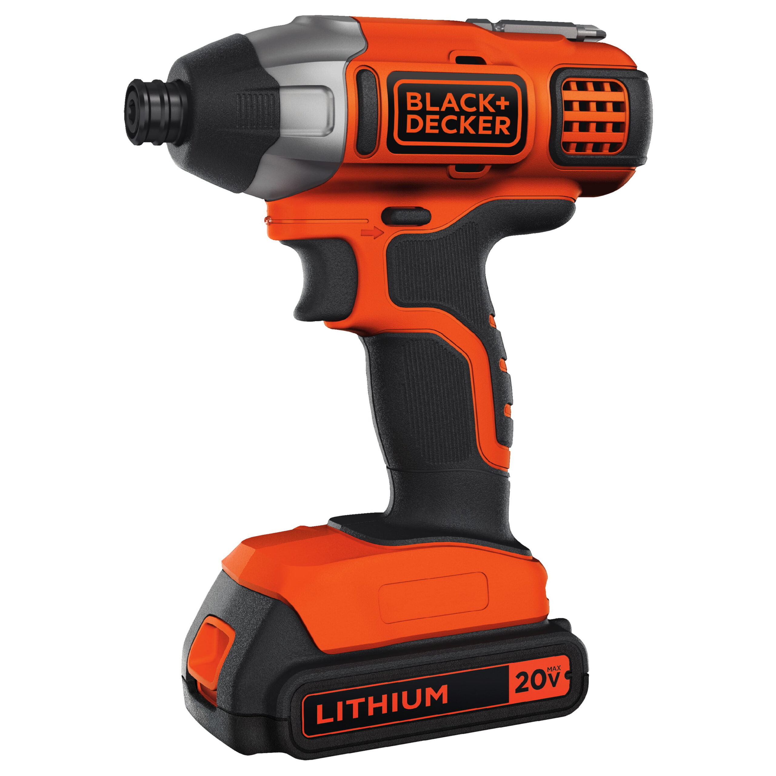 BLACK+DECKER 20-Volt MAX* Lithium-Ion Cordless Impact Driver. BDCI20C