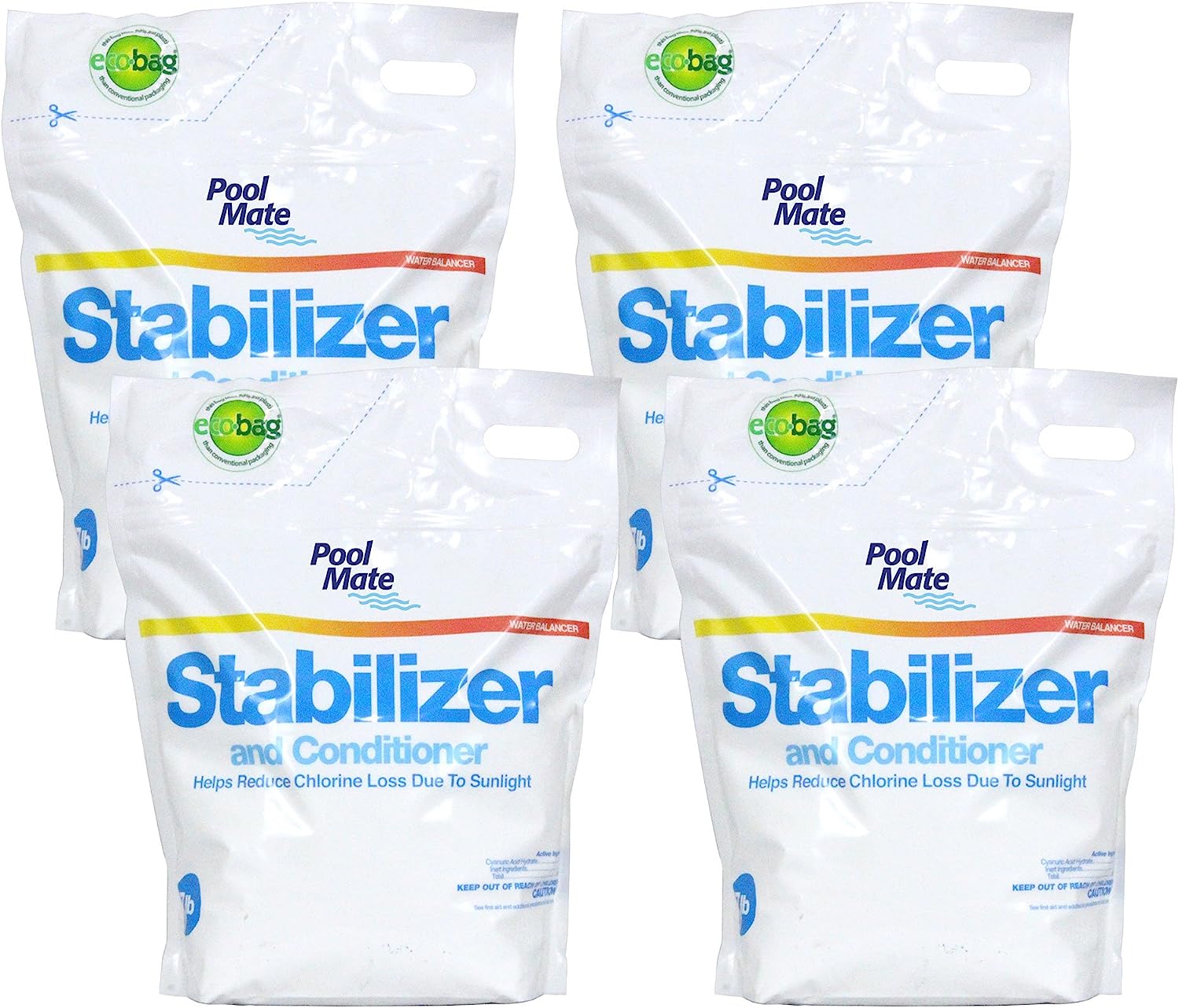 Pool Mate 1-2607B-04 28 Pounds Swimming Pool Stabilizer and Conditioner. 28-Pounds