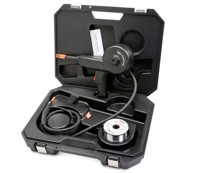 Lincoln Electric K2532-1 Magnum 100SG Welding Spool Gun for Soft Aluminum Wire. Including 10 ft. Gun Cable. Control Harness. Connector and Case