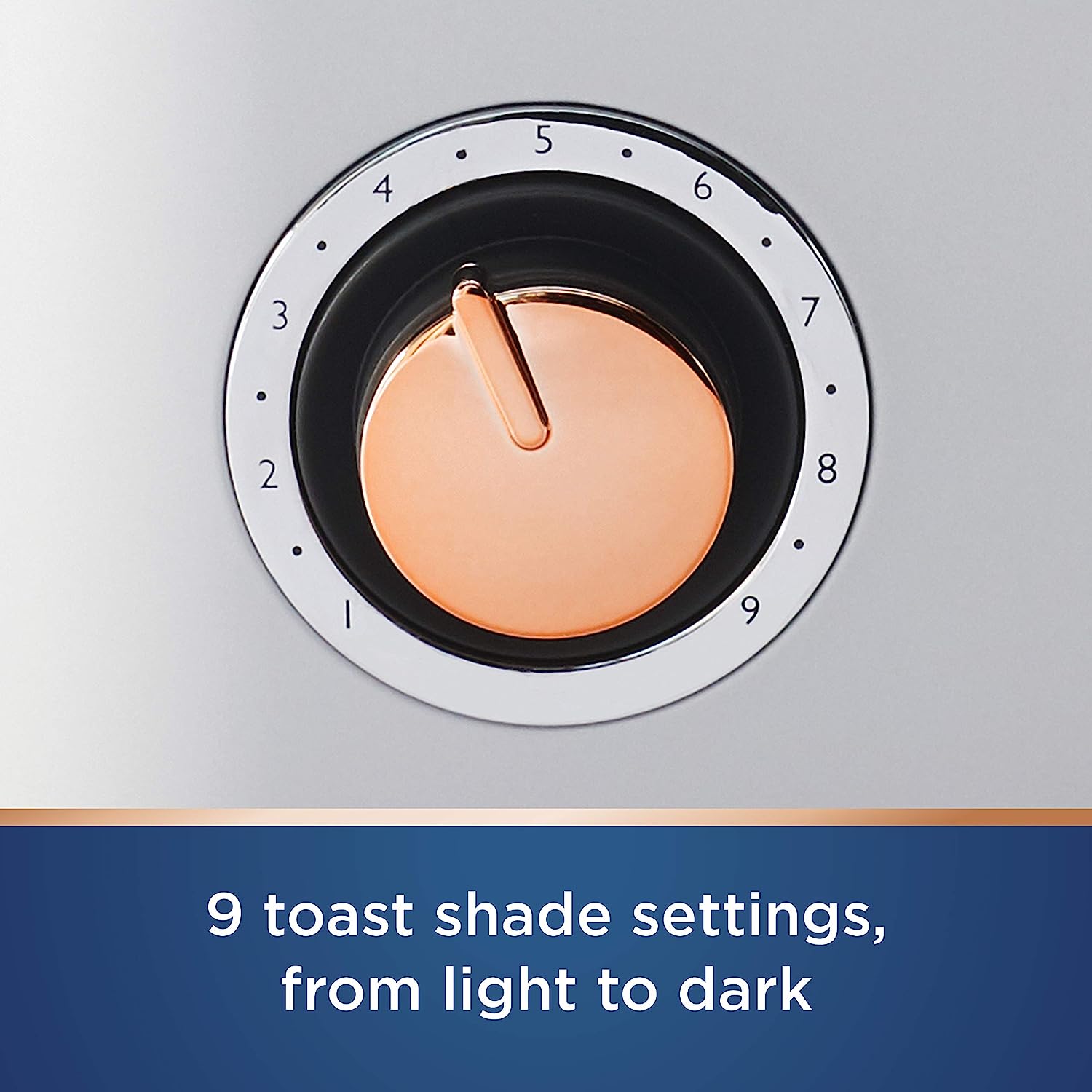 Oster 2097682 2 Slice Toaster Metropolitan Collection with Rose Gold Accents. GRAY