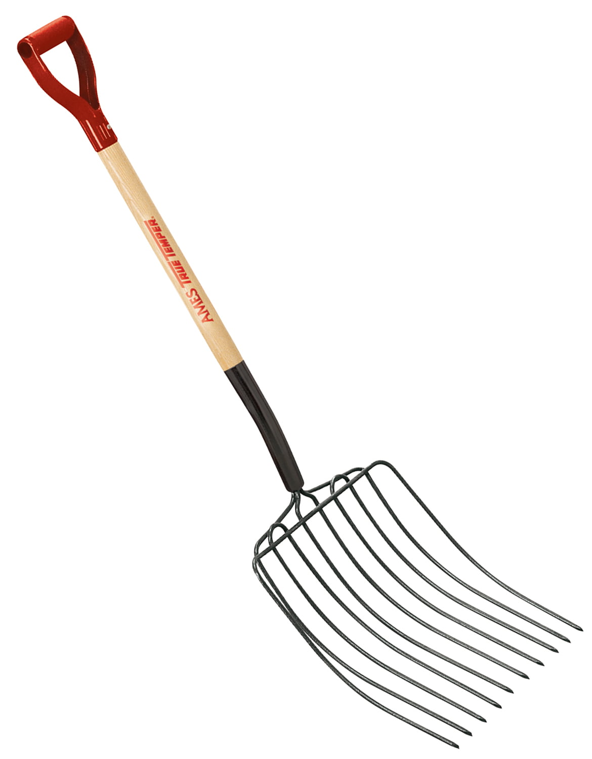 True Temper 30″ 10 Tine Ensilage Fork with D-Grip Handle