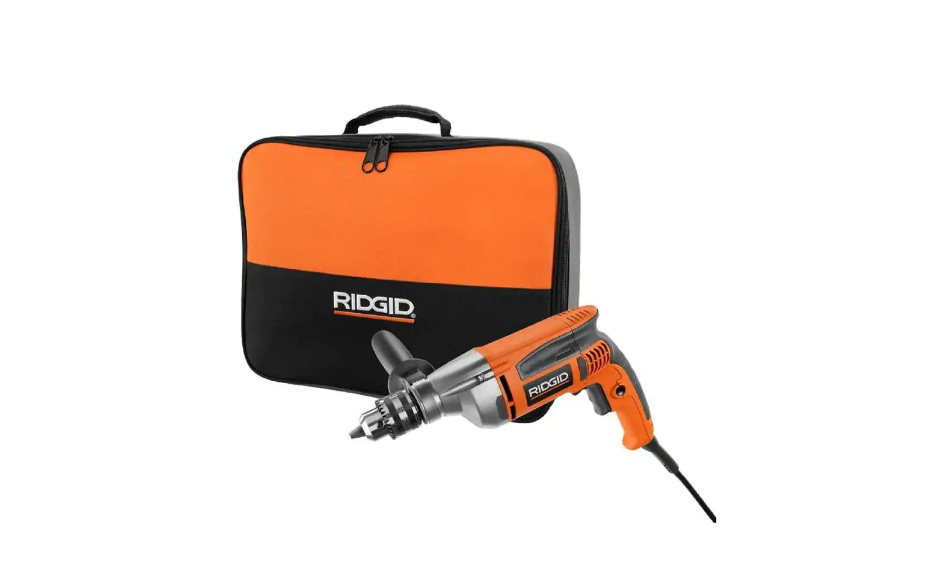 RIDGID R71111 8 Amp Corded 1/2 in. Heavy-Duty Variable Speed Reversible Drill