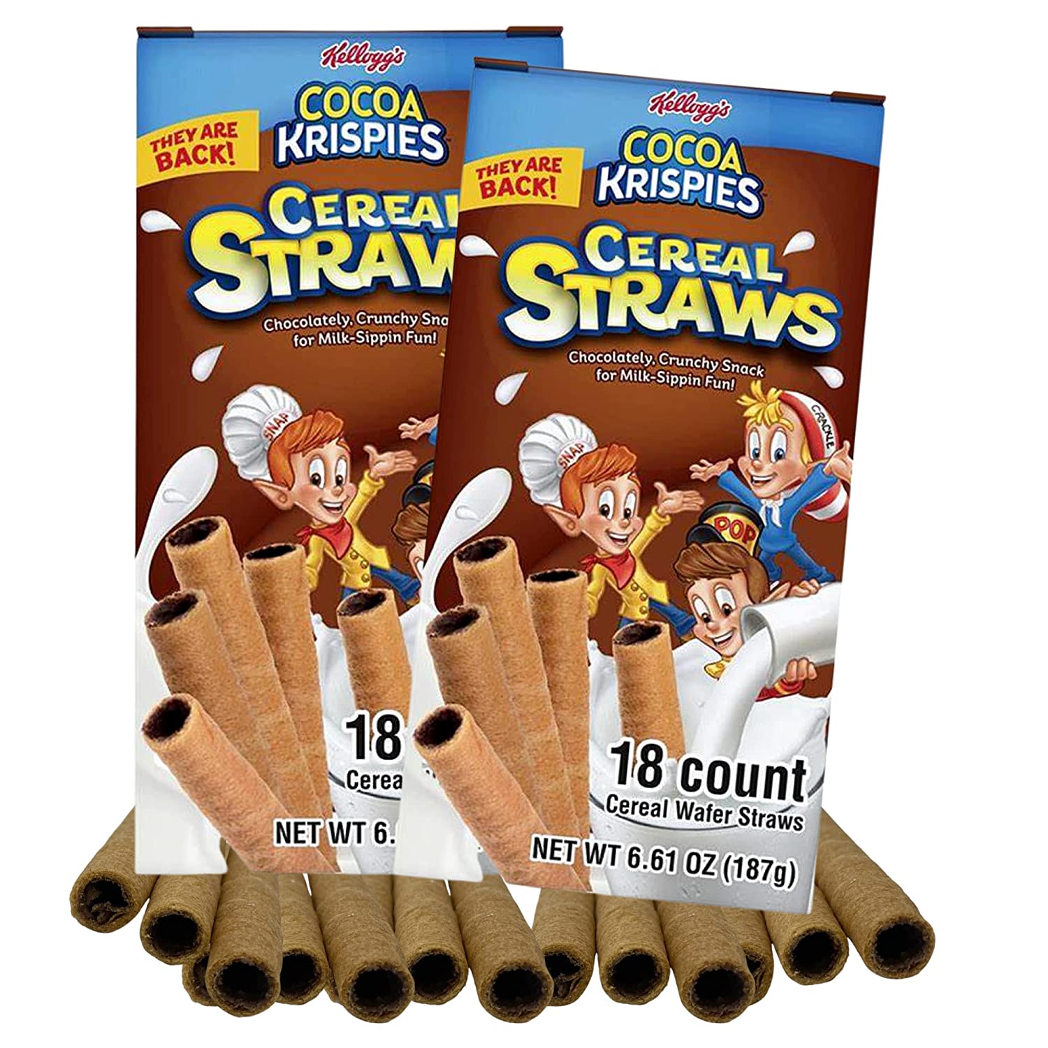 Galerie 2022 Kellogg-s Cereal Straws Cocoa Krispies Edible Breakfast