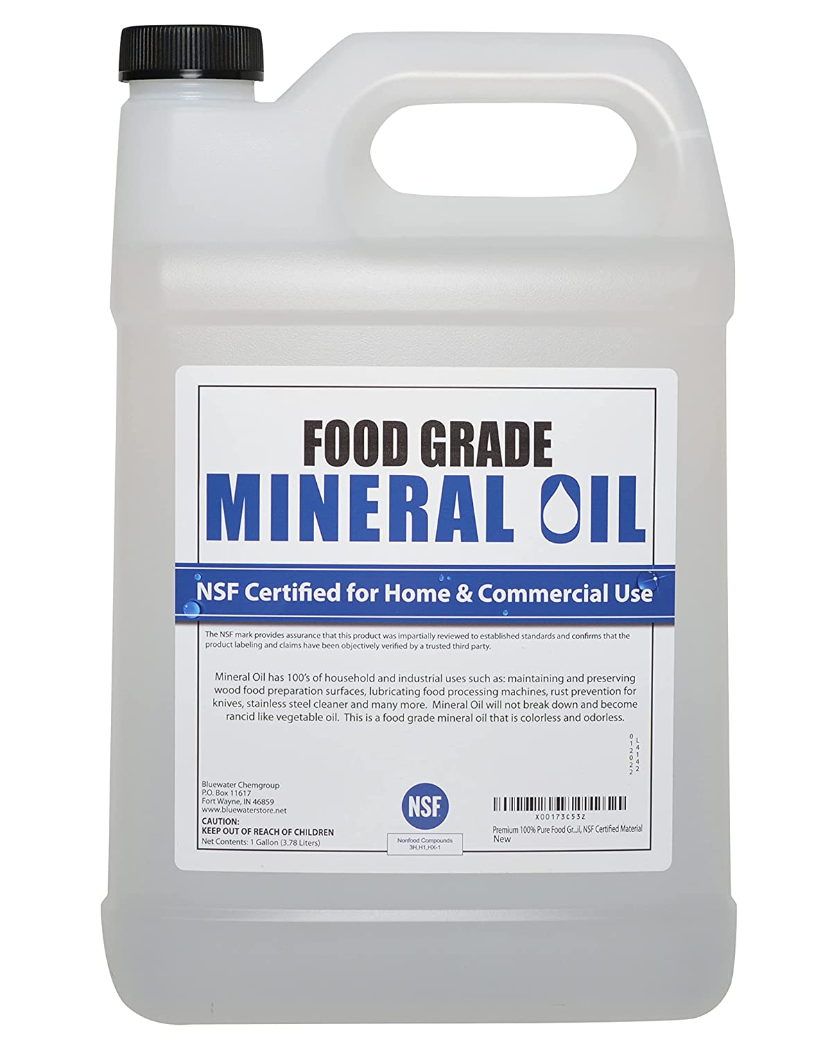 NSF Certified Food Grade Mineral Oil – Gallon (128oz)