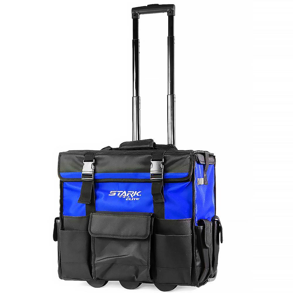 STARK USA 90701-H1 20 in. x 12 in. Jobsite Rolling Tool Bag Backpack