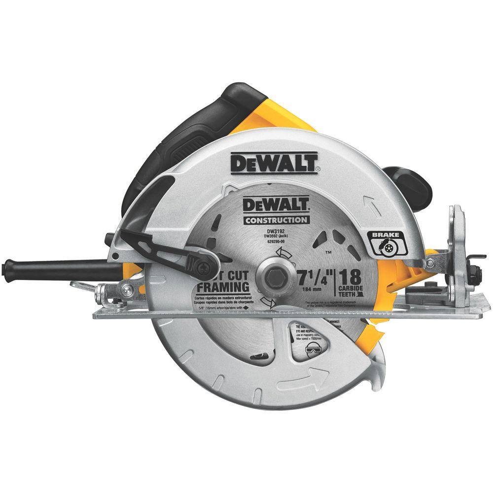DEWALT  15 Amp 7-1/4 in. Lightweight Circular Saw with Electric Brake