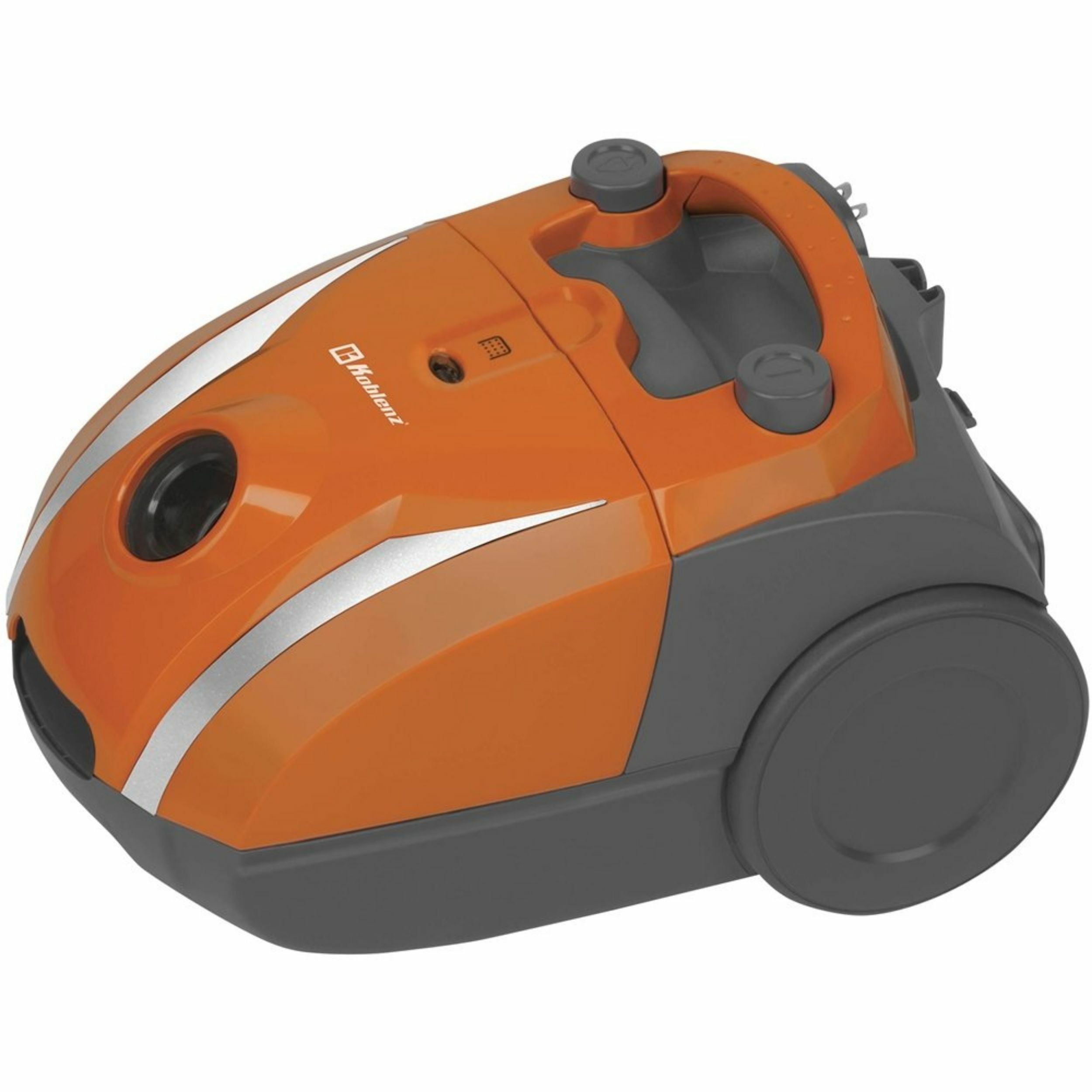 Koblenz KC1100 Mystic Canister Vacuum Cleaner - Orange/Gray