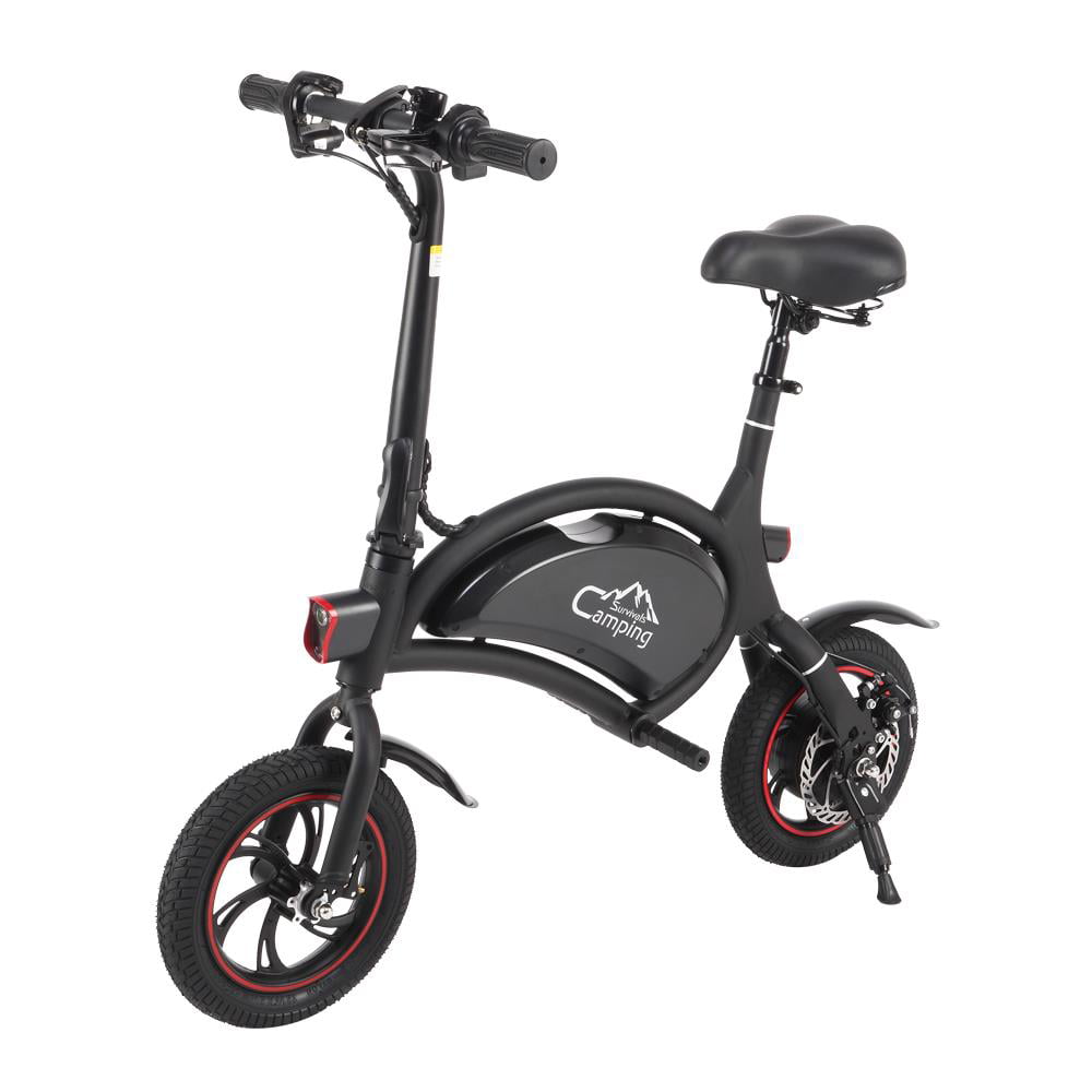 Zimtown 15.5 MPH Electric Bike. Folding Adjustable E-bike 250W 36V 6Ah Lithium Battery